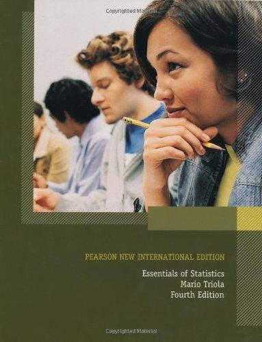 Essentials of Statistics 9781292022697 Mario Triola, Boeken, Taal | Engels, Gelezen, Verzenden
