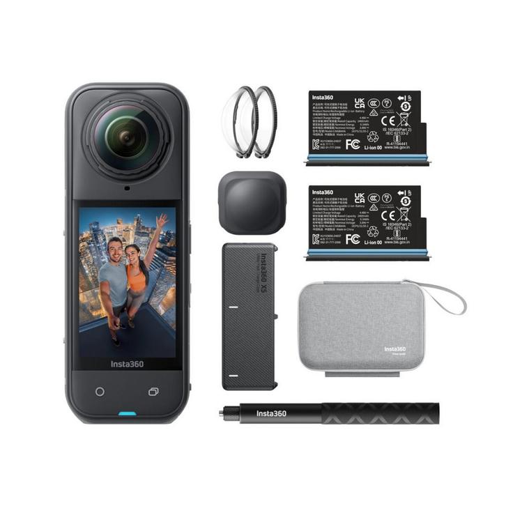 Insta360 X5 360-graden action camera Essential Bundle, Audio, Tv en Foto, Videocamera's Digitaal, Gebruikt, Verzenden