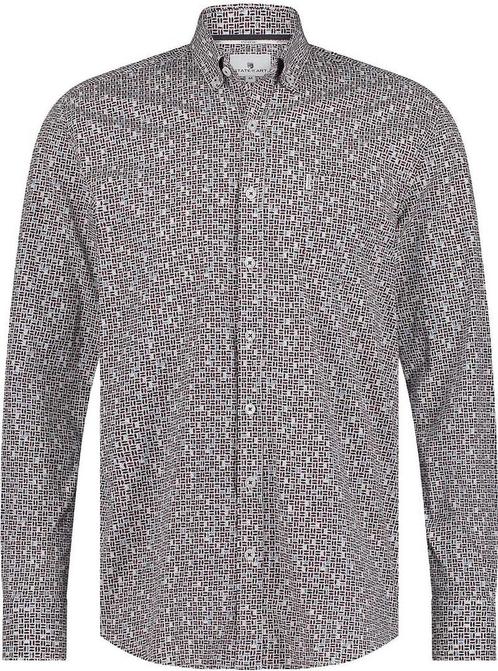 State Of Art Overhemd Print Multicolour maat XL Heren, Kleding | Heren, Overhemden, Paars, Nieuw, Verzenden