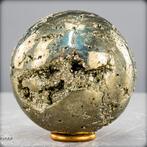 Natuurlijk gouden pyriet van eerste kwaliteit. Sphere-