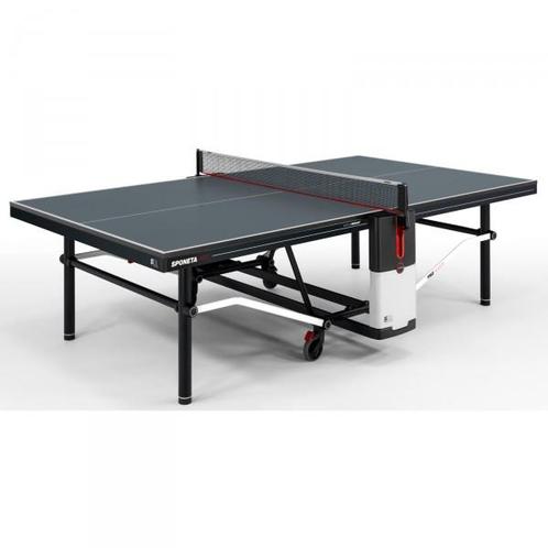 Sponeta Indoor Tafeltennistafel SDL Black Edition – Zwart., Sport en Fitness, Tafeltennis, Nieuw, Verzenden