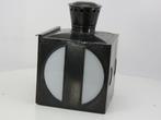 Draaischijf lantaarn oud met wit glas inlay (e 1:1), Ophalen of Verzenden, Gebruikt, Overige typen
