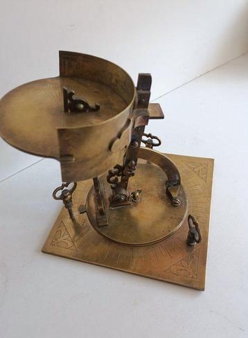 Equatorial ring dial - Messing - Duitsland - Mogelijk begin beschikbaar voor biedingen