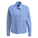 Milano Italy • gestreepte blouse • 36, Maat 36 (S), Verzenden, Blauw, Milano Italy