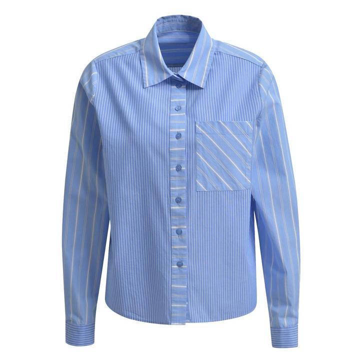 Milano Italy • gestreepte blouse • 36, Kleding | Dames, Tops, Blauw, Nieuw, Maat 36 (S), Verzenden