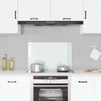 vidaXL Spatscherm keuken 80x50 cm gehard glas wit, Huis en Inrichting, Verzenden, Nieuw