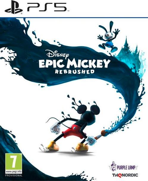 Epic Mickey Rebrushed-Standaard (PlayStation 5) Gebruikt, Spelcomputers en Games, Games | Sony PlayStation 5, Zo goed als nieuw