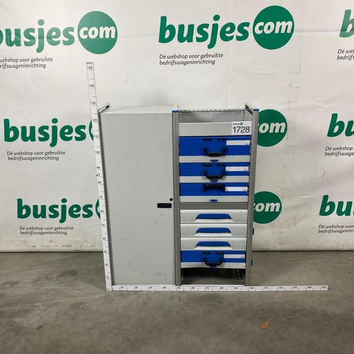 Sortimo staal alu gebruikte bedrijfswageninrichting (nr 1728, Auto diversen, Overige Auto diversen, Ophalen of Verzenden