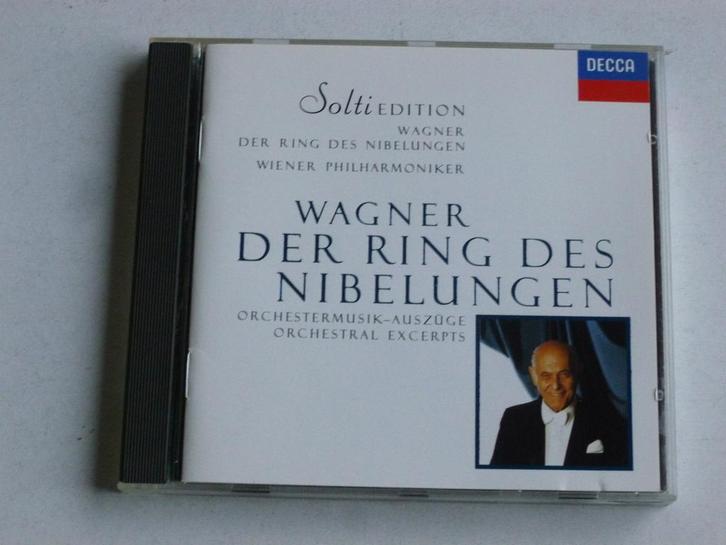 Wagner - Der Ring des Nibelungen / Sir Georg Solti, Cd's en Dvd's, Cd's | Klassiek, Zo goed als nieuw, Verzenden