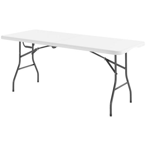 TRUUSK Klaptafel Voor De Tuin 180 X 74 Cm Weerbestendige Buf, Caravans en Kamperen, Kampeermeubelen, Nieuw, Verzenden