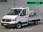 Volkswagen Crafter 177pk Automaat Open Laadbak Reinigingswag, Automaat, Stof, Gebruikt, Euro 6
