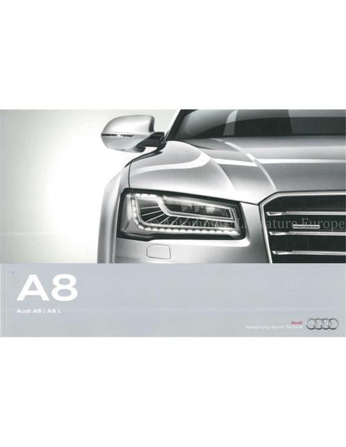 2013 AUDI A8 BROCHURE FRANS, Boeken, Auto's | Folders en Tijdschriften, Audi