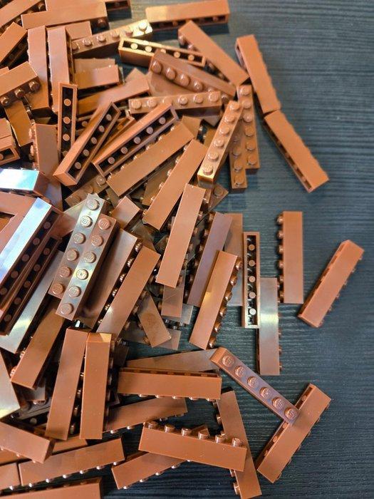 Lego Stenen - New Brick 1 x 6 Reddish Brown 250pcs, Kinderen en Baby's, Speelgoed | Duplo en Lego