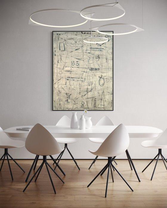 MiLo - Vestige - XXL, Antiek en Kunst, Kunst | Schilderijen | Modern