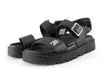 Tommy Hilfiger Sandalen in maat 36 Zwart | 10% extra korting, Verzenden, Zwart, Sandalen of Muiltjes, Gedragen