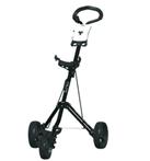 Fastfold TriLite 3 Wheel Golftrolley Black