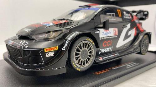 IXO 1:18 - Modelauto - Toyota GR Yaris Rally1 Hybrid n.17, Hobby en Vrije tijd, Modelauto's | 1:5 tot 1:12