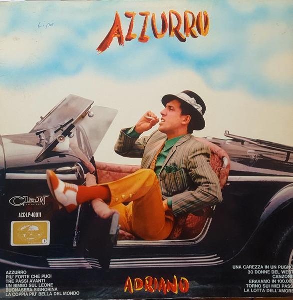 Adriano Celentano - Azzurro, Cd's en Dvd's, Vinyl | Pop, Gebruikt, Ophalen of Verzenden