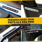 Personaliseer jouw racefiets met een eigen naamsticker !, Fietsen en Brommers, Nieuw