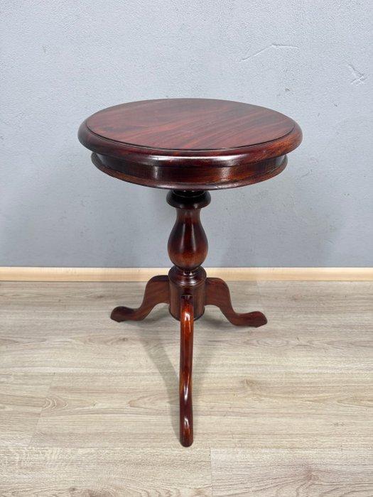 Antieke ronde bijzettafel op driepoot - Bijzettafel - Hout, Antiek en Kunst, Curiosa en Brocante