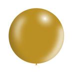 Gouden Reuze Ballon Metallic 60cm, Verzenden, Nieuw
