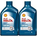 Shell Aanbieding: 2 X Helix Hx7 Professional Af 5W30 1L, Verzenden