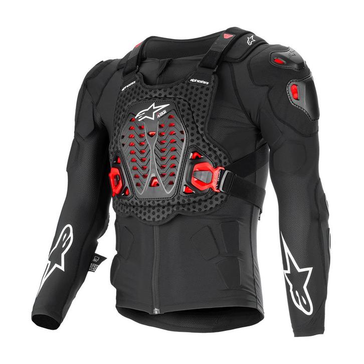 Alpinestars Bionic XTR Plasma Protectievest Zwart Rood Wit, Motoren, Kleding | Motorkleding, Heren, Nieuw met kaartje, Jas | textiel