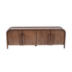 *WOONWINKEL* Design Tv-meubel Hout Met Ronde Hoeken 160 Cm, Huis en Inrichting, Kasten | Televisiemeubels, Verzenden, Nieuw