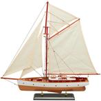 Zeilboot Model 58cm Wit, Hobby en Vrije tijd, Ophalen of Verzenden, Nieuw