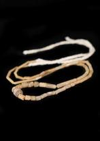 Oud-Romeins Beige Glas Kralenketting (Zonder Minimumprijs), Antiek en Kunst