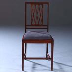 Stel van 8 antieke stoelen ca 1890 2 met armleuningen incl h, Antiek en Kunst, Ophalen of Verzenden