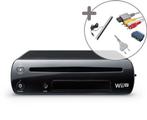Wii U Console Black, Spelcomputers en Games, Spelcomputers | Nintendo Wii U, Ophalen of Verzenden, Zo goed als nieuw