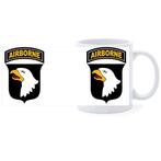 Beker - Logo US Army 101st Airborne Division NIEUW, Ophalen of Verzenden, Nieuw