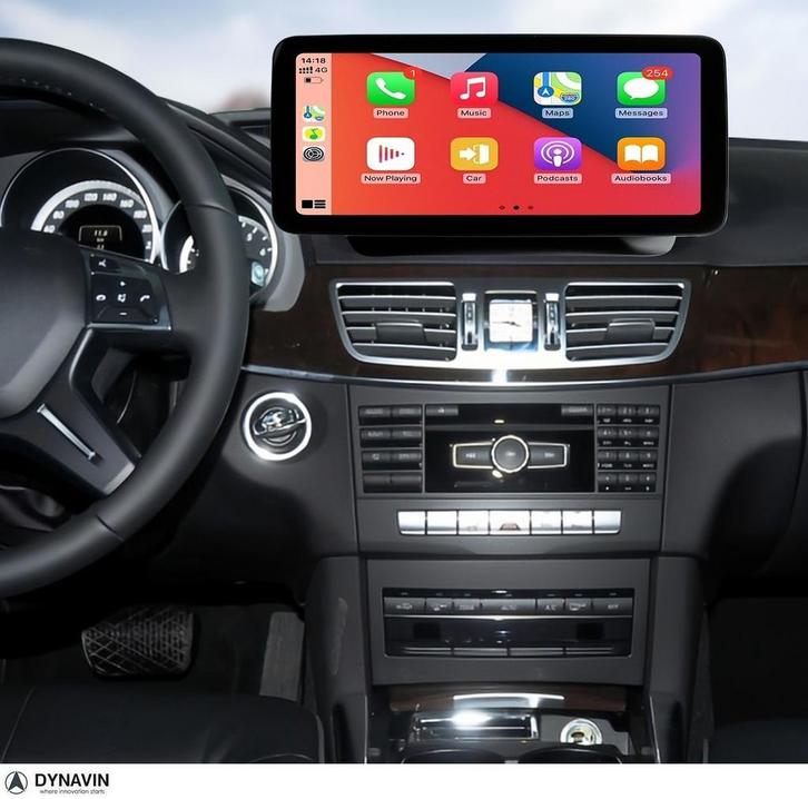 Navigatie Mercedes E klasse w212 carkit android 14 carplay, Auto diversen, Autoradio's, Nieuw, Ophalen of Verzenden
