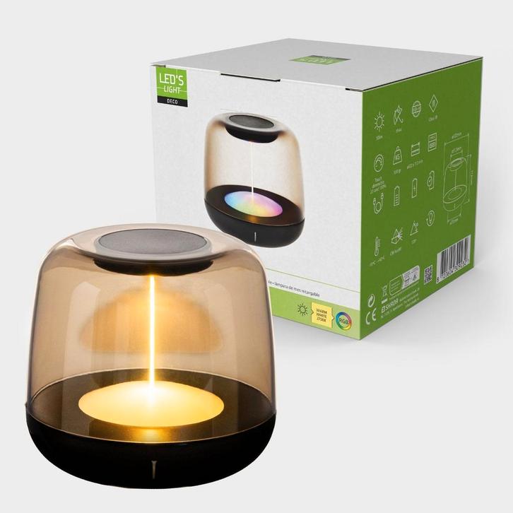 LED Tafellamp Oplaadbaar (USB-C) - RGBW Kleuren - Touch Dimb, Huis en Inrichting, Lampen | Overige, Nieuw, Verzenden