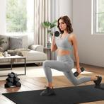 TRUUSK 10 Kg Dumbbell Set - Antislip Metalen Halters - Voor, Verzenden, Nieuw