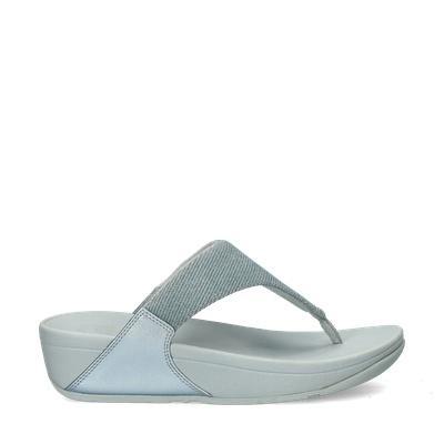 Fitflop Lulu Shimmer Lux slippers voor dames in het Blauw, Kleding | Dames, Schoenen, Slippers, Blauw, Nieuw, Verzenden