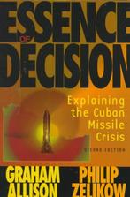 Essence of Decision 9780321013491, Boeken, Studieboeken en Cursussen, Verzenden, Zo goed als nieuw