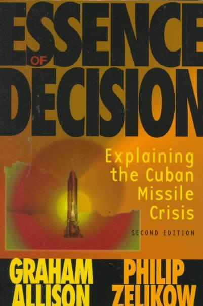 Essence of Decision 9780321013491, Boeken, Studieboeken en Cursussen, Zo goed als nieuw, Verzenden