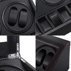 Watchwinder - Horloge doos - Horloge winder - Zwart - Olvy, Verzenden, Zo goed als nieuw