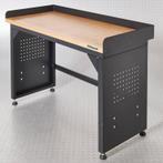 Datona Werkbank PRO - bamboe werkblad - 150 cm - zwart -, Doe-het-zelf en Verbouw, Werkbanken, Ophalen of Verzenden, Nieuw