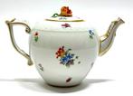Herend - Theepot - Met de hand beschilderde porselein en, Antiek en Kunst