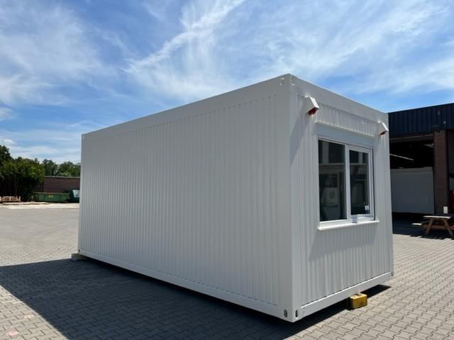Kantoorunit 6x3 mtr kopraam, keuken en toilet, Zakelijke goederen, Machines en Bouw | Keten en Containers, Ophalen of Verzenden