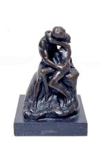 Jules Boulanger - Beeldje - De Kus - Brons, Marmer, Antiek en Kunst