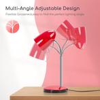 Tafellamp - Bureaulamp - Tafellamp slaapkamer - Rood - Aigos, Huis en Inrichting, Verzenden, Zo goed als nieuw