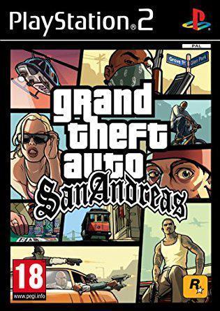PS2: GTA San Andreas Grand Theft Auto, Spelcomputers en Games, Games | Sony PlayStation 2, 1 speler, Vanaf 3 jaar, Avontuur en Actie