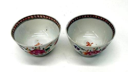 Antieke Chinese porseleinen theekopjes – 18e eeuw,, Antiek en Kunst, Antiek | Overige Antiek