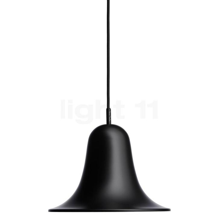 Verpan Pantop 23 Hanglampen, zwart mat (Binnenlampen), Huis en Inrichting, Lampen | Hanglampen, Nieuw, Verzenden