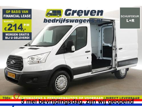 Ford Transit 350 2.0 TDCI L2H2 Trend 170PK Airco LED €214pm, Auto's, Bestelauto's, Handgeschakeld, Diesel, Wit, Ford, Verzenden