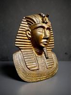 Figuur - Pharaoh Bust Wall Panel - 30cm/3,1Kg - Brons